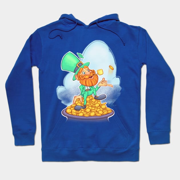 Luck of irish Hoodie by Reypaez